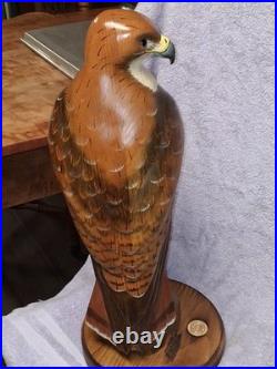 Big Sky Carvers 24 Masters Edition 91 of 1250 Red Tail Hawk KW White DAMAGED