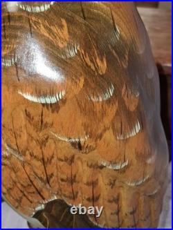 Big Sky Carvers 24 Masters Edition 91 of 1250 Red Tail Hawk KW White DAMAGED