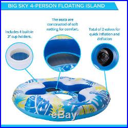 Big Sky Carvers 4 Person Floating Island