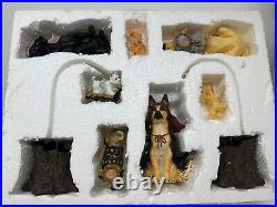 Big Sky Carvers 54101 Dogivity Figurines Dog Nativity Figures 9 pc Set