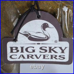 Big Sky Carvers 9 Bull Moose Stonecast Sculpture Bozeman MT -See Flea Bite