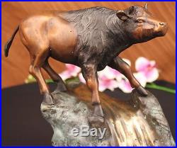 Big Sky Carvers American Bison Buffalo Bronze Sculpture Home Art Décor Statue