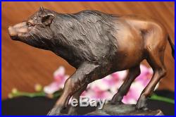 Big Sky Carvers American Bison Buffalo Bronze Sculpture Home Art Décor Statue
