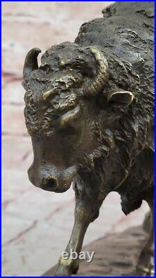 Big Sky Carvers American Icon Bison Buffalo Cast Bronze Sculpture Barye Figure