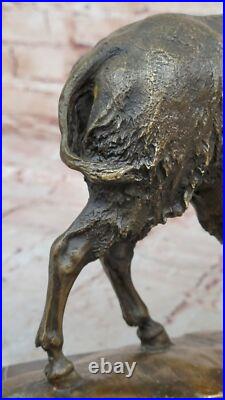 Big Sky Carvers American Icon Bison Buffalo Cast Bronze Sculpture Barye Figure