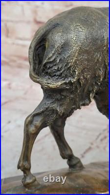Big Sky Carvers American Icon Bison Buffalo Cast Bronze Sculpture Barye Sale NR