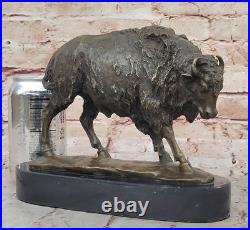 Big Sky Carvers American Icon Bison Buffalo Cast Bronze Sculpture Statue Barye