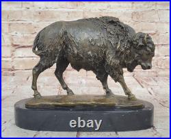 Big Sky Carvers American Icon Bison Buffalo Cast Bronze Sculpture Statue Barye