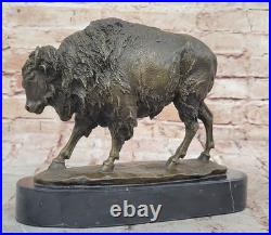 Big Sky Carvers American Icon Bison Buffalo Cast Bronze Sculpture Statue Barye