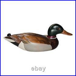 Big Sky Carvers American Miniature Series Mallard Duck Wood Decoy Signed Montana