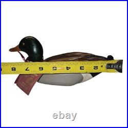 Big Sky Carvers American Miniature Series Mallard Duck Wood Decoy Signed Montana