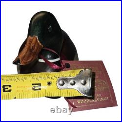 Big Sky Carvers American Miniature Series Mallard Duck Wood Decoy Signed Montana