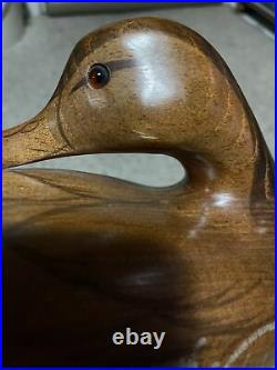 Big Sky Carvers Art Decoy Wooden Duck Decoy Large 12 1/2