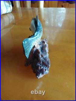 Big Sky Carvers B. Reel Trout Fish Burl Wood Wildlife Miniature Series Carving