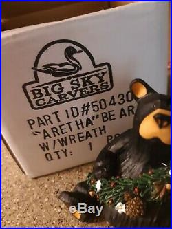 Big Sky Carvers BEARFOOT ARETHA Black Bear Collection Jeff Fleming