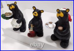 Big Sky Carvers BEARFOOTS By Jeff Fleming CHRISTMAS HOLIDAY Decorative Figures