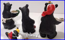 Big Sky Carvers BEARFOOTS By Jeff Fleming CHRISTMAS HOLIDAY Decorative Figures