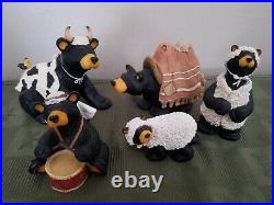 Big Sky Carvers BEARTIVITY BearFoots Nativity Scene Sets I II III Jeff Fleming