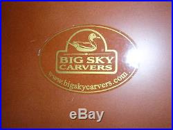 Big Sky Carvers BLUE RIBBON TRIO Trout Fish On Wood Signed Bill Reel 2001