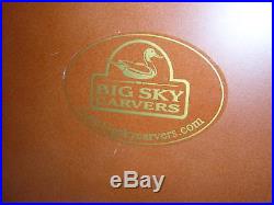Big Sky Carvers BLUE RIBBON TRIO Trout Fish On Wood Signed Bill Reel 2001