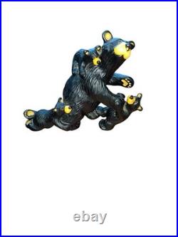 Big Sky Carvers Barefoot Bear Figurines By Jeff Fleming Lot Of 12