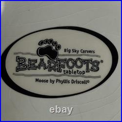 Big Sky Carvers Barefoots Moose Cookie Jar Phyllis Driscoll Lodge Cabin Decor