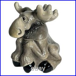 Big Sky Carvers Barefoots Moose Cookie Jar Phyllis Driscoll Lodge Cabin Decor