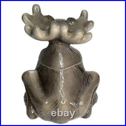 Big Sky Carvers Barefoots Moose Cookie Jar Phyllis Driscoll Lodge Cabin Decor