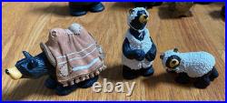 Big Sky Carvers Bear Foots Beartivity I II III 20pc Christmas Nativity Fleming