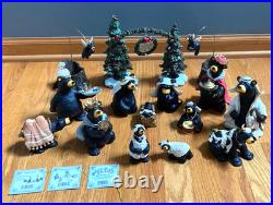 Big Sky Carvers Bear Foots Beartivity I II III 20pc Christmas Nativity Fleming