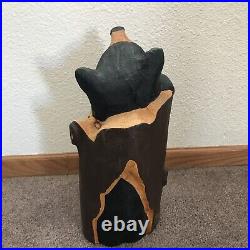 Big Sky Carvers Bear Foots Jeff Fleming Wood Bear Carving Colter 15 Tall