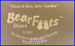 Big Sky Carvers Bear Mama & Baby Jade Garden Jeff Fleming Bearfoot Figurine