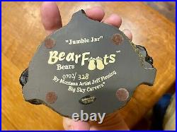 Big Sky Carvers BearFoots bears - Jumble Jar