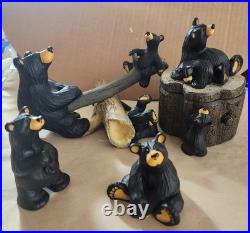 Big Sky Carvers Bearfoot Bears Outdoor Fun. By Jeff Fleming. 5 Pieces