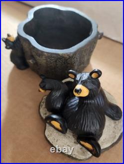 Big Sky Carvers Bearfoot Bears Outdoor Fun. By Jeff Fleming. 5 Pieces
