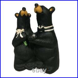 Big Sky Carvers/Bearfoots 30150369 WEDDING COUPLE Resin Figurine LE# 0106R/K374