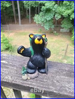 Big Sky Carvers Bearfoots Bear Father Hiker by Jeff Fleming 0105 Retired Rare 5