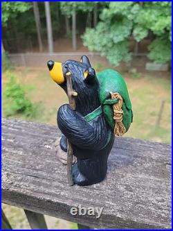 Big Sky Carvers Bearfoots Bear Father Hiker by Jeff Fleming 0105 Retired Rare 5