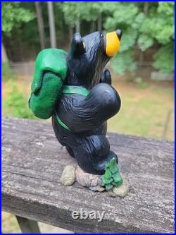 Big Sky Carvers Bearfoots Bear Father Hiker by Jeff Fleming 0105 Retired Rare 5