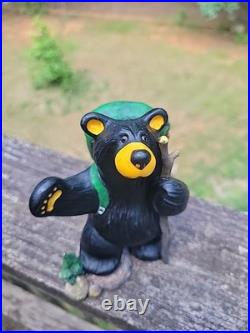 Big Sky Carvers Bearfoots Bear Father Hiker by Jeff Fleming 0105 Retired Rare 5