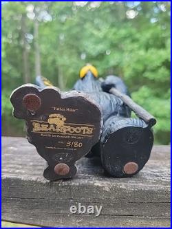 Big Sky Carvers Bearfoots Bear Father Hiker by Jeff Fleming 0105 Retired Rare 5