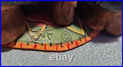 Big Sky Carvers Bearfoots Bears Jeff Fleming Card Sharks Black Bears Poker Table