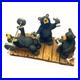 Big-Sky-Carvers-Bearfoots-Bears-Pumping-Iron-Bear-Statue-By-Jeff-Fleming-RARE-01-duh