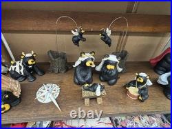 Big Sky Carvers Bearfoots Beartivity Figurine 14 Pc Jeff Fleming Nativity
