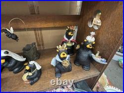 Big Sky Carvers Bearfoots Beartivity Figurine 14 Pc Jeff Fleming Nativity