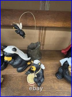 Big Sky Carvers Bearfoots Beartivity Figurine 14 Pc Jeff Fleming Nativity