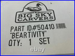 Big Sky Carvers Bearfoots Beartivity Figurine 14 Pc Jeff Fleming Nativity