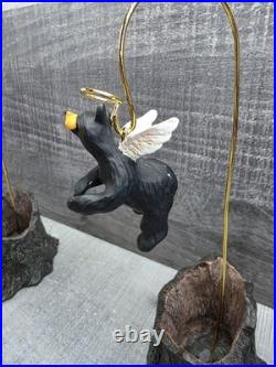 Big Sky Carvers Bearfoots Beartivity Figurine 7 Pc Jeff Fleming Retired Htf 75.6