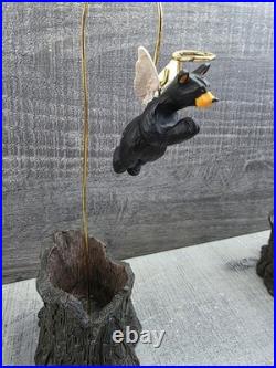 Big Sky Carvers Bearfoots Beartivity Figurine 7 Pc Jeff Fleming Retired Htf 75.6