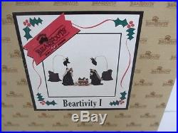 Big Sky Carvers Bearfoots Beartivity I Christmas Black Bear Nativity #50410